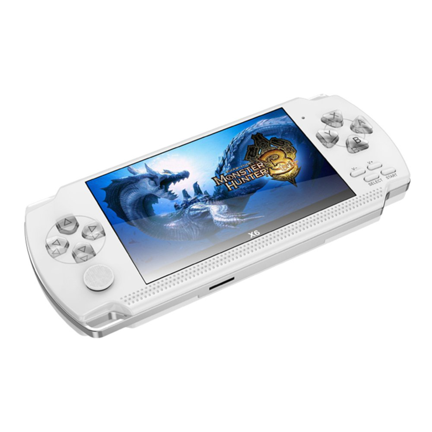 YWUDIC Updated X6 PSP Handheld Game Machine with 8GB Storage 4” HD