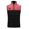 thumbnail image 1 of YWZZHAO Heated Vest Winter Thermal Lightweight Vests Zipper Heating Jacket Warming Clothes Heated Vest for Men Women Heated Vests on Clearance Pinky 3XL, 1 of 7