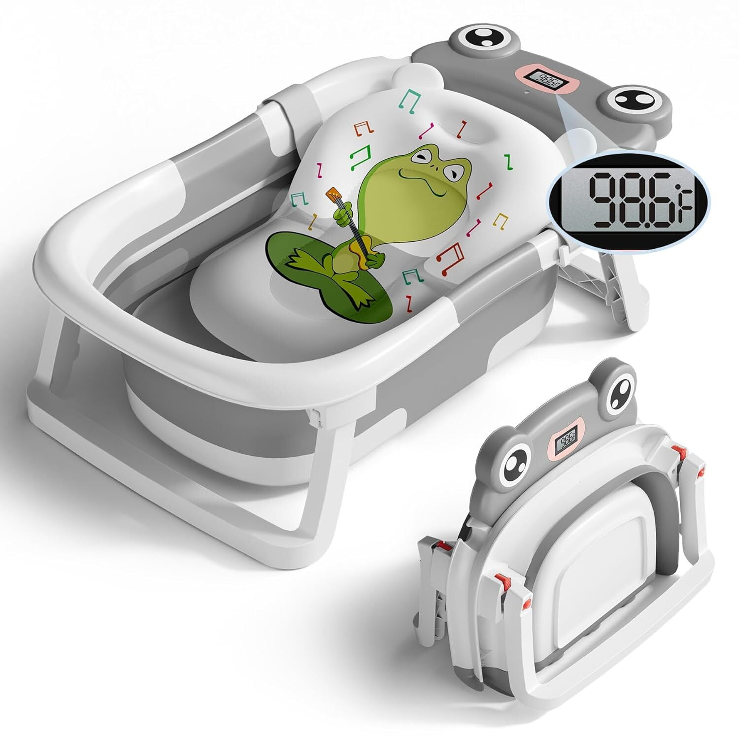 YX Collapsible Baby Bathtub, Infant Bathtub, Bañera Para Bebe,Baby Tubs