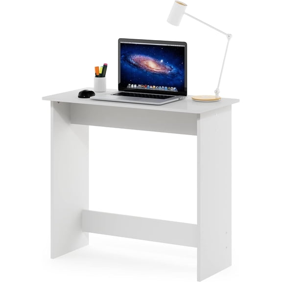 YX Simplistic Study Table, White