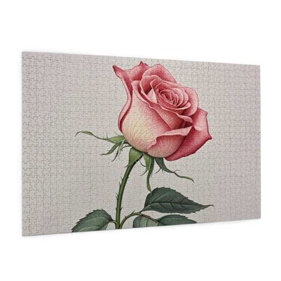 YXCXGO Prickly Rose , Rompecabezas Ideal Gift For Birthdays, Wooden Puzzles Picture Mother's Day, Valentine's Day & Weddings - 1000 Pieces Horizontal