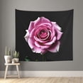 thumbnail image 1 of YXCXGO Tapesty, Pink Rose Featured Tapestry Tapestries Posters Wall For Bedroom Dorm Party Backdrop Decor 50x60, 1 of 7