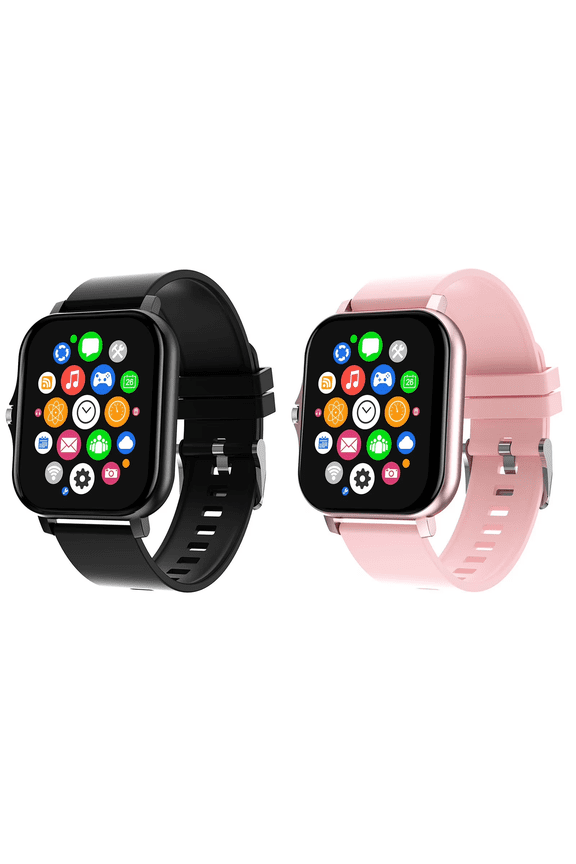1.7" Smart Watch for Men Women with Bluetooth Call, Answer/Make Calls and Reply to Messages, Multiple Sports Modes, IP68 Waterproof, 3-Day Standby, Compatible iOS and Android