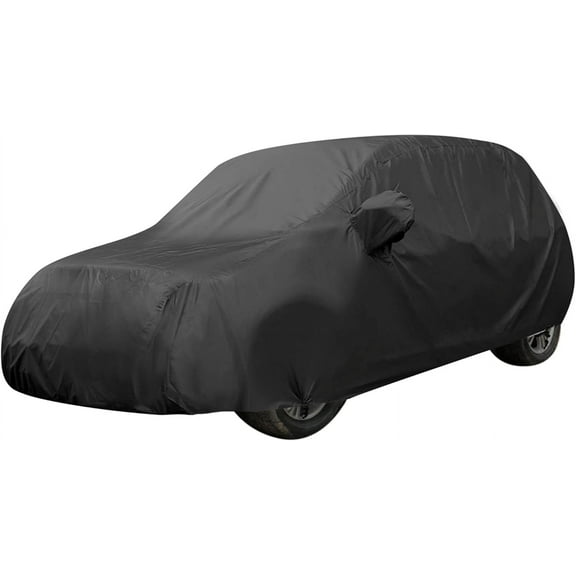 YXL Heavy-Duty Waterproof & Breathable Car Cover with Mirror Pockets - UV/Snow/Rain/Dust Resistant Protection for SUV, Truck, Sedan (5.25m X2m X1.6m)