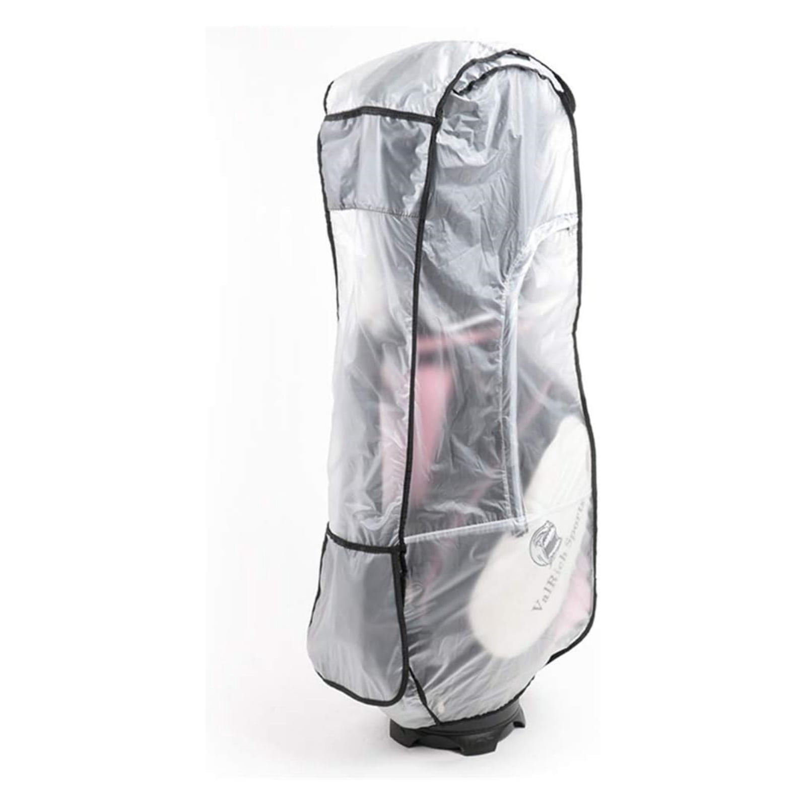 YXMEIGUO Golf Bag Cover, Golf Bag Rain Cover, Dustproof & Waterproof Portable Golf Travel Bag Hood for Golf Clubs and Push Carts, Clear
