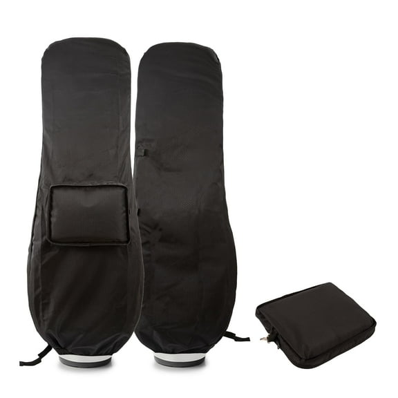 YXMEIGUO Golf Bag Cover, Golf Bag Travel Rain Cover, Waterproof Storage Protector for Golf Clubs, Durable Golfbag Club Covers, Black