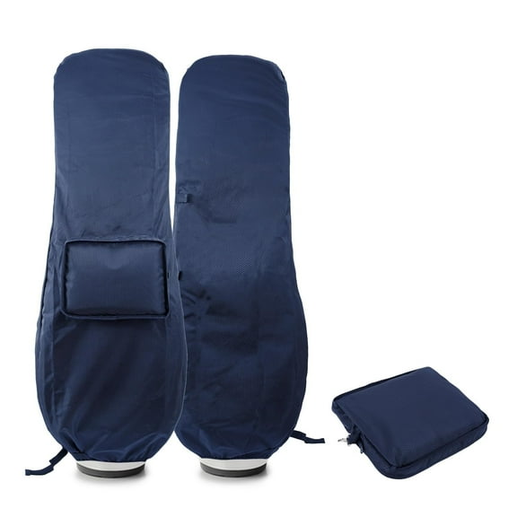 YXMEIGUO Golf Bag Cover, Golf Bag Travel Rain Cover, Waterproof Storage Protector for Golf Clubs, Durable Golfbag Club Covers, Blue