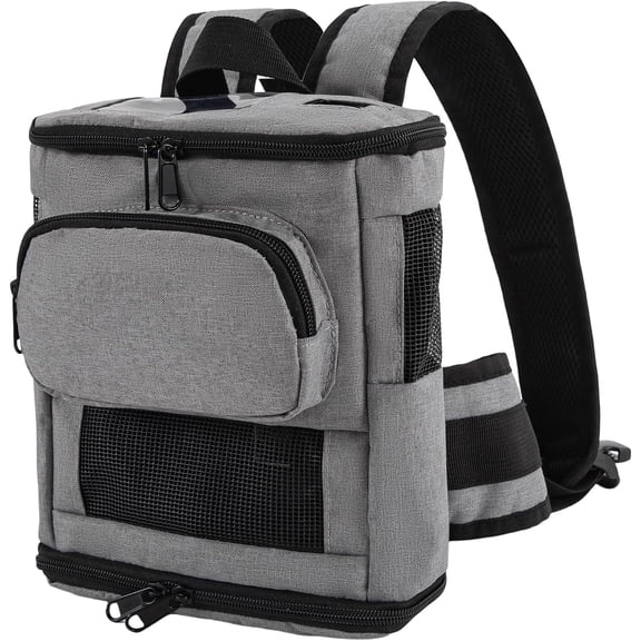 YXMEIGUO Oxygen Concentrator Backpack for Inogen One G5 & Inogen Rove 6, Lightweight Oxygen Machine Carrying Bag with Adjustable Shoulder Straps, Gray