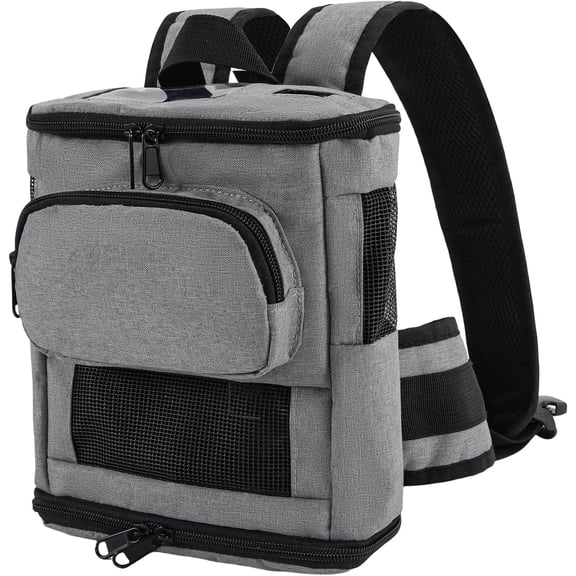 YXMEIGUO Oxygen Concentrator Backpack for Inogen One G5 & Inogen Rove 6, Lightweight Oxygen Machine Carrying Bag with Adjustable Shoulder Straps, Gray