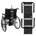 thumbnail image 1 of YXMEIGUO Oxygen Tank Holder for Wheelchair, Portable Oxygen Cylinder Bag for Travel, Transport Bag Carrier Accessories Bag for Walker, Rollator, Scooter, Fits Most Oxygen Cylinders, Black, 1 of 7