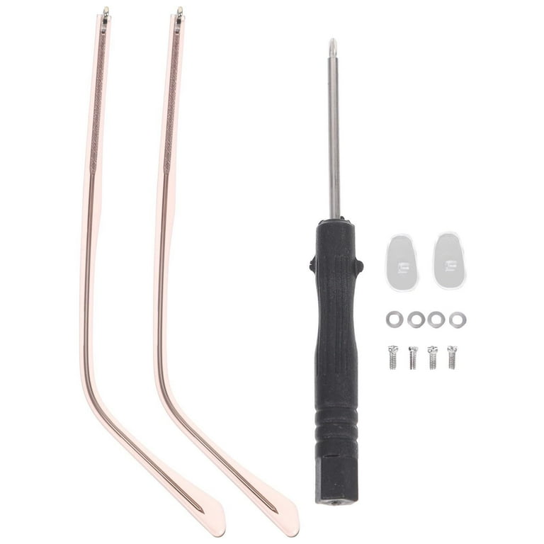 YXP Pair Metal Glasses Replacement Temple, Universal Eyeglass