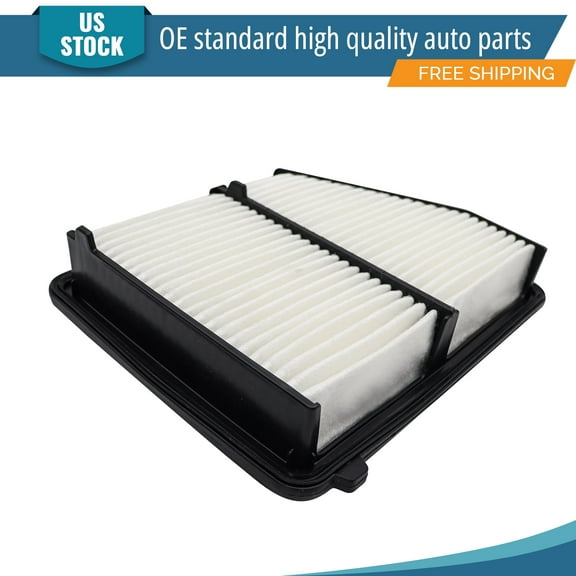 YXPCARS 1 x Front Engine Air Filter for 2016 - 2022 Honda Civic 2.0L CA12051, New Air Filter Replacement, New Air Filter Replacement (CA12051)
