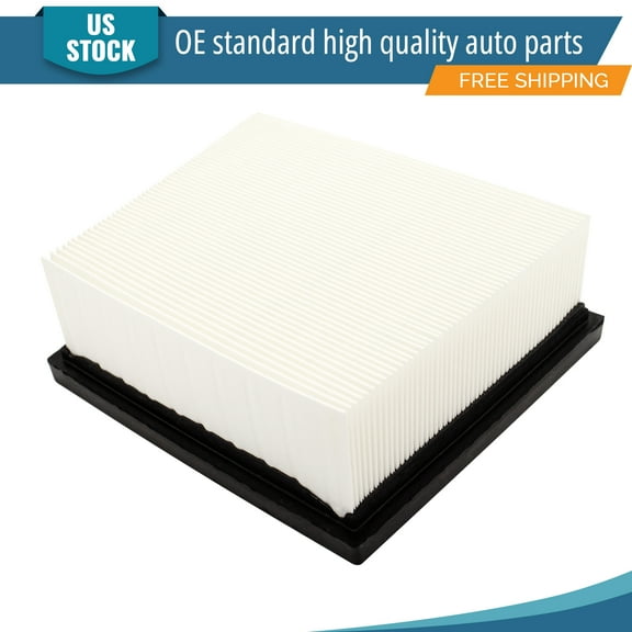 YXPCARS 1 x Front Engine Air Filter for Ford Fiesta 2011-2019 1.6L 1.0L, New Air Filter Replacement (CA10997)