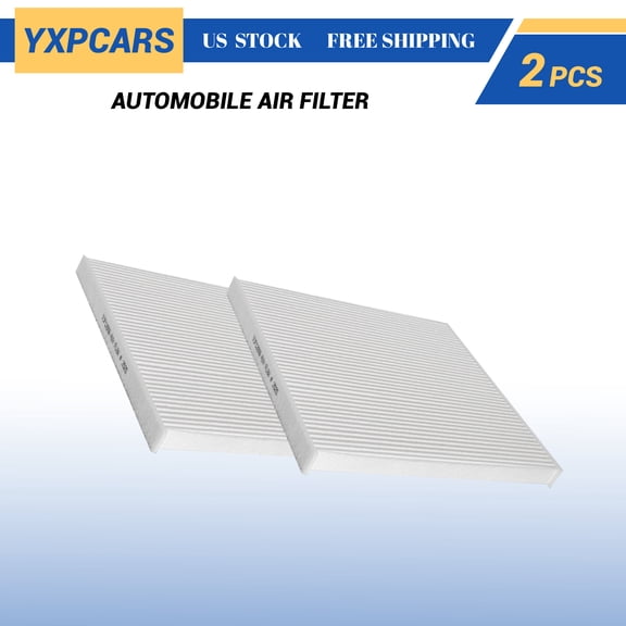 YXPCARS 2-Pack Cabin Air Filter (CF12000), Replacement Cabin Air Filter for Chrysler 200 2015-2017 Jeep Cherokee 14-18