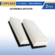 YXPCARS 2-Pack Engine Air Filter CA10522, Replacement Front Engine Air Filter for Audi A4 A4 allroad A4 Quattro A5 A5 Quattro allroad Q5
