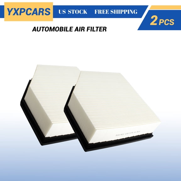 YXPCARS 2-Pack Engine Air Filter (CA11431), Replacement Front Engine Air Filter for Dodge Dart 2013 2014 2015 2016 L4 1.4L L4 2.0L L4 2.4L