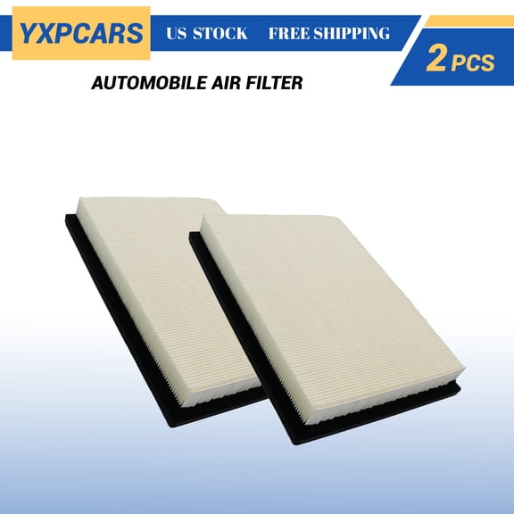 YXPCARS 2-Pack Engine Air Filter (CA8817), Replacement Front Engine Air Filter for 2006 - 2010 Jeep Commander Grand Cherokee Liberty