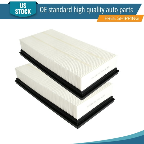 YXPCARS 2PCS Engine Air Filter for 2020-2023 Ford Explorer V6 3.3L, New Air Filter Replacement (CA12988)