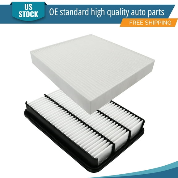 YXPCARS 2PCS Engine and Cabin Air Filter Kit for 2010 Toyota 4Runner 2.7L, New Air Filter Replacement (CA8918+CF10285)