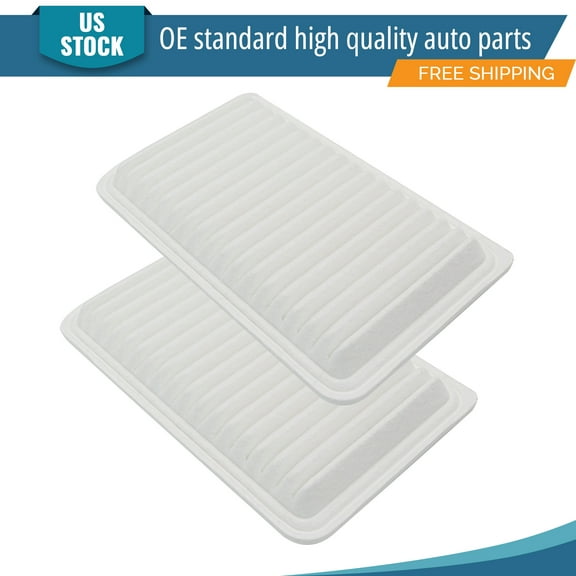 YXPCARS 2PCS Front Engine Air Filter for Toyota Highlander Camry Lexus ES330 RX330 RX350, New Air Filter Replacement (CA9360)