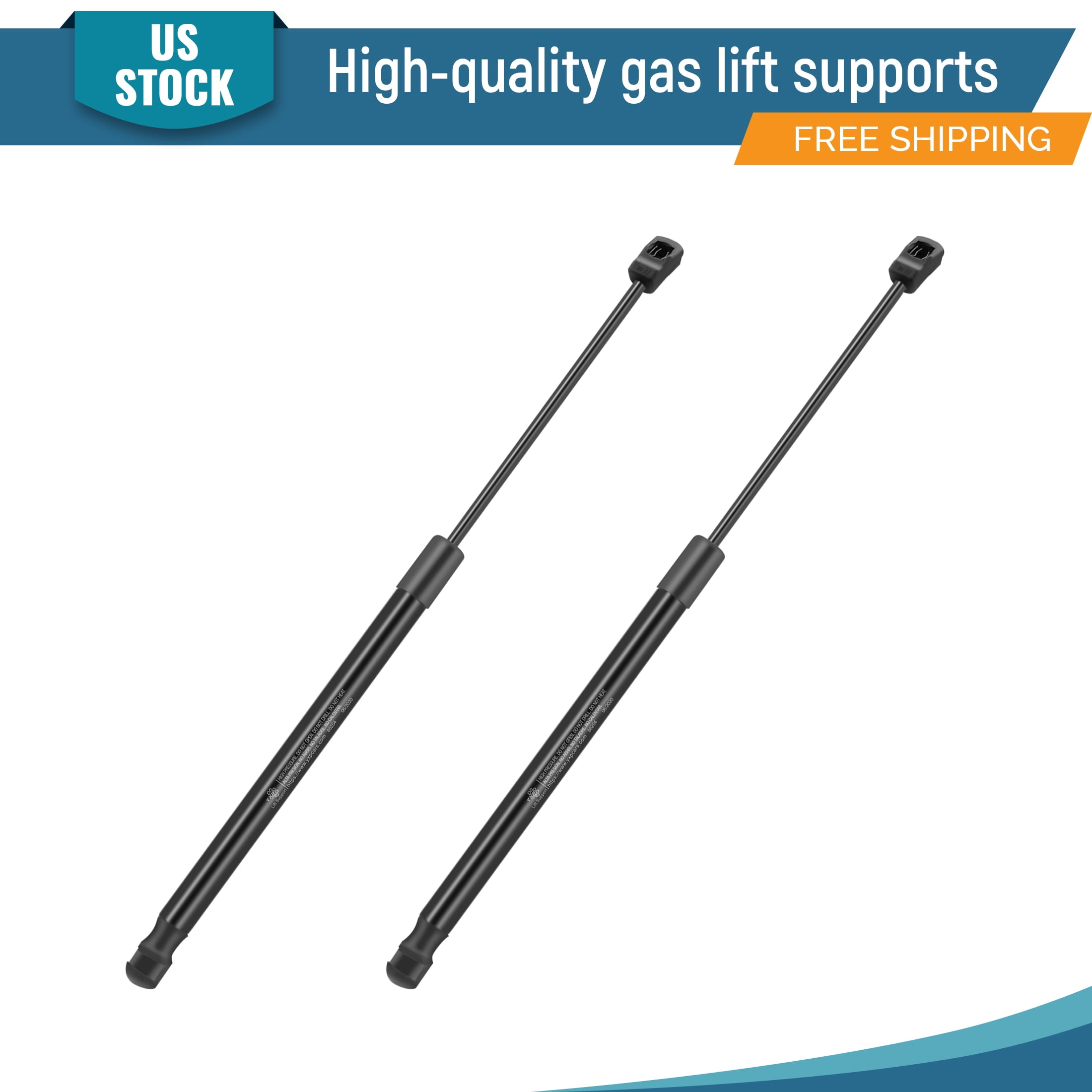 YXPCARS 2PCS Front Hood Lift Supports Gas Shock Struts for 1998 - 2008 Volkswagen Beetle (86204)