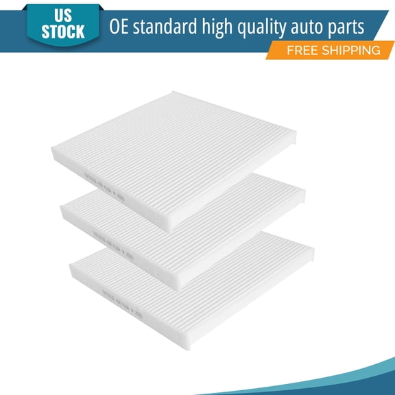 YXPCARS 3PCS Cabin Air Filter for Toyota Avalon Camry Solara Lexus RX400h, New Activated Carbon Cabin Air Filter Replacement (CF10132)