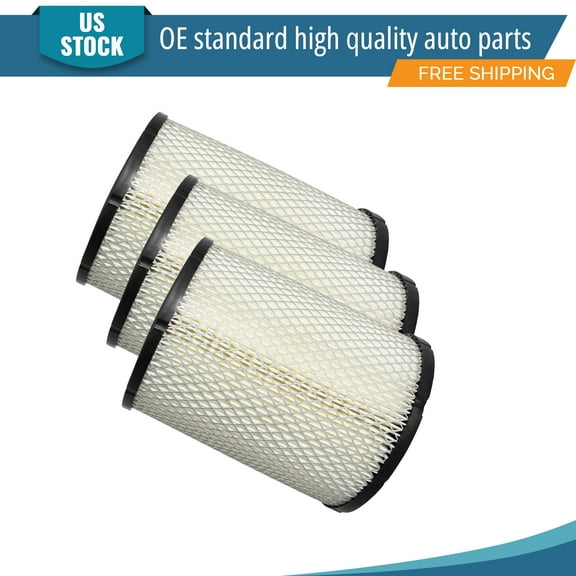 YXPCARS 3PCS Front Engine Air Filter for Chevrolet Trailblazer 2002-2009 GMC Envoy Saab Buick Olds, New Air Filter Replacement (CA9345)