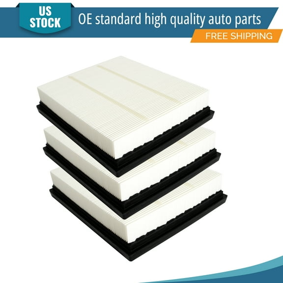 YXPCARS 3PCS Front Engine Air Filter for Ford Escape 20-24 Maverick 22-24 Lincoln Corsair 2.5L, New Air Filter Replacement (CA12813)