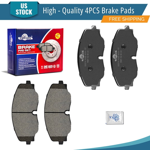 YXPCARS 4PCS Brake Pads (D2074), Front Ceramic Pads for Volkswagen Atlas Cross Sport