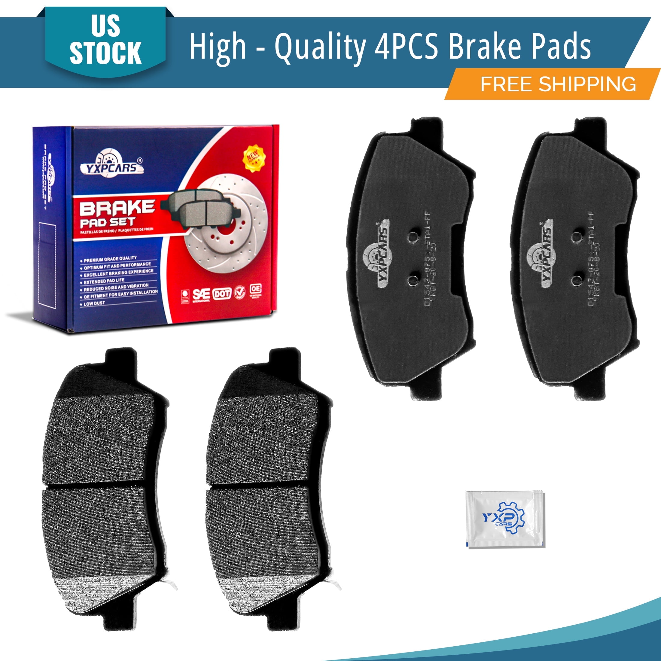 Brembo P65028 Low-Met Rear Disc Brake Pads For Porsche - OE Equivalent Brake Pad Set - View #2