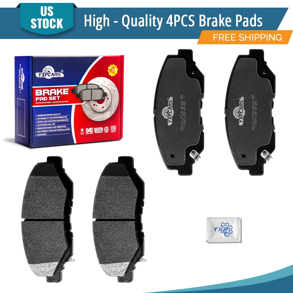 Front Ceramic Brake Pads Left & Right Fits Honda Accord Civic CR-V