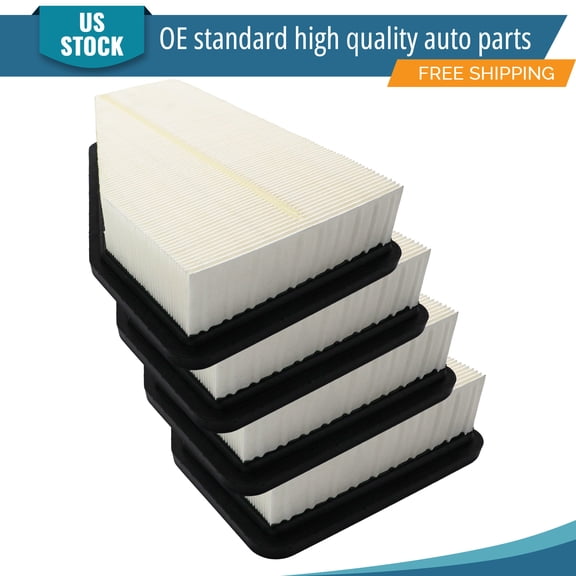 YXPCARS 4PCS Front Engine Air Filter for 2019 2020 2021 2022 2023 Jeep Cherokee, New Air Filter Replacement, New Air Filter Replacement (CA12371)