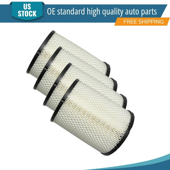 YXPCARS 4PCS Front Engine Air Filter for Chevrolet Trailblazer 2002-2009 GMC Envoy Saab Buick Olds, New Air Filter Replacement (CA9345)