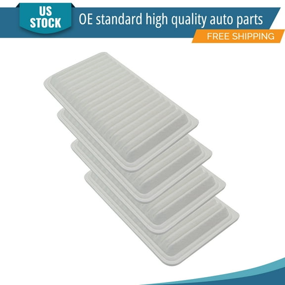 YXPCARS 4PCS Front Engine Air Filter for Toyota Highlander Camry Lexus ES330 RX330 RX350, New Air Filter Replacement (CA9360)