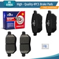 thumbnail image 1 of YXPCARS 4PCS Rear Brake Pads Set, D1354 Ceramic Pdas for Toyota Corolla Prius AWD-e Yaris Prius Prime Matrix Scion tC xB, 1 of 7