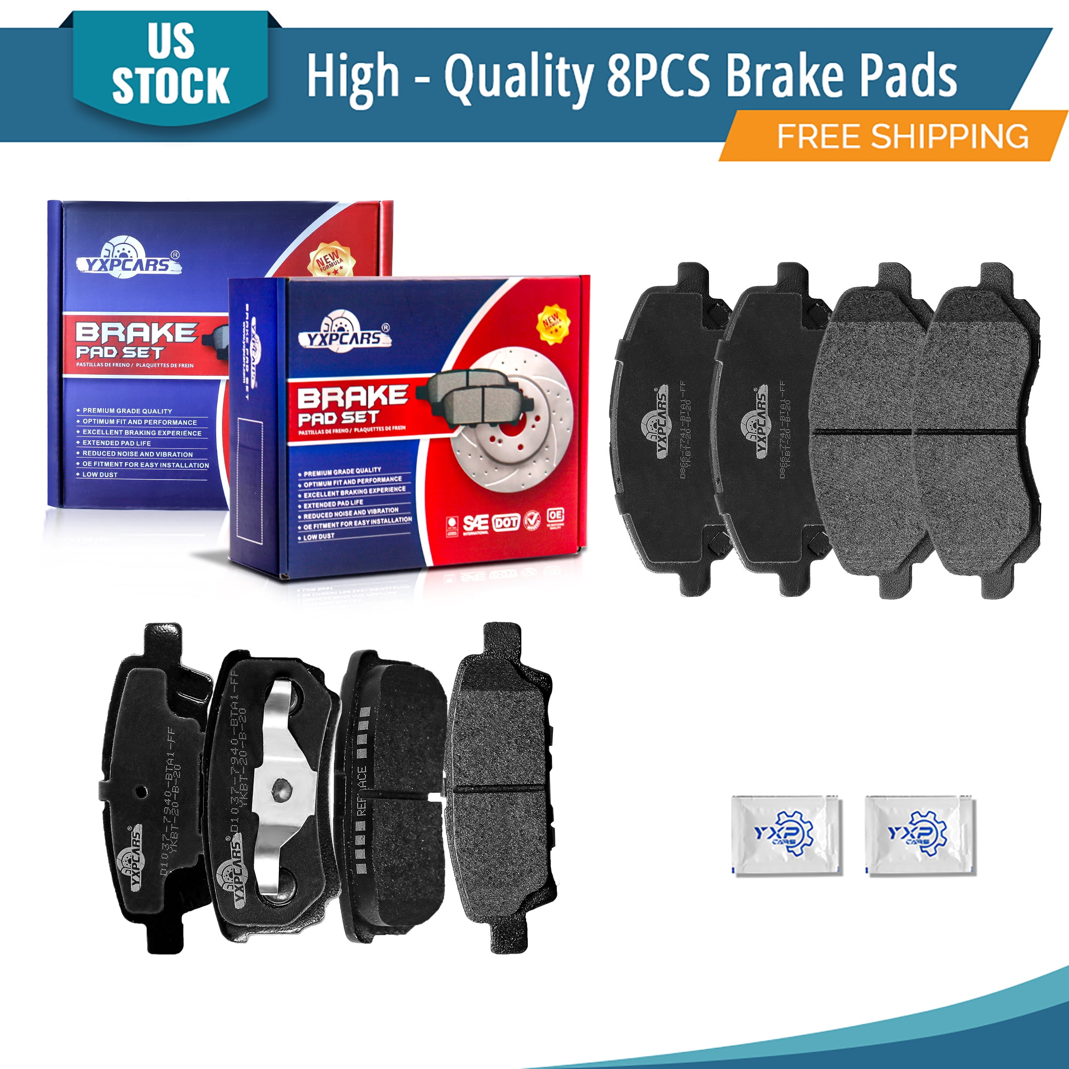 Akebono Brake Pads Front Chrysler 200 11-14 Akebono Brake Pads Front Chrysler 200 11-14