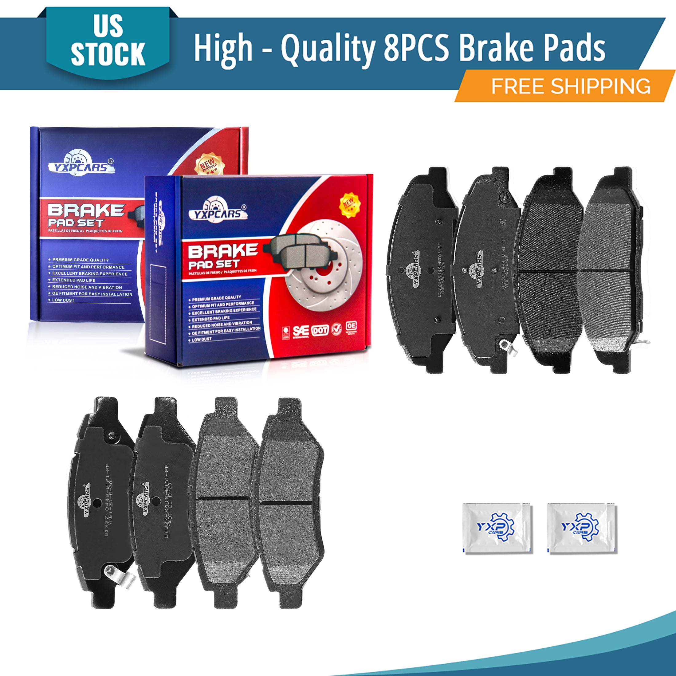 Rear Disc Brake Pad Kit - ACDelco (17D1839CHF1