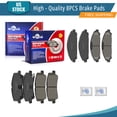 thumbnail image 1 of YXPCARS 8PCS Front Rear Ceramic Brake Pads (D1791, D1793), Brake Pads Set for 2015 2016-2018 Ford Mustang, 1 of 7