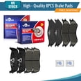 thumbnail image 1 of YXPCARS 8PCS Front & Rear Ceramic Brake Pads(D702+D879) for Ford Expedition F-150/F-150 Heritage F-250 Lincoln Navigator, 1 of 7
