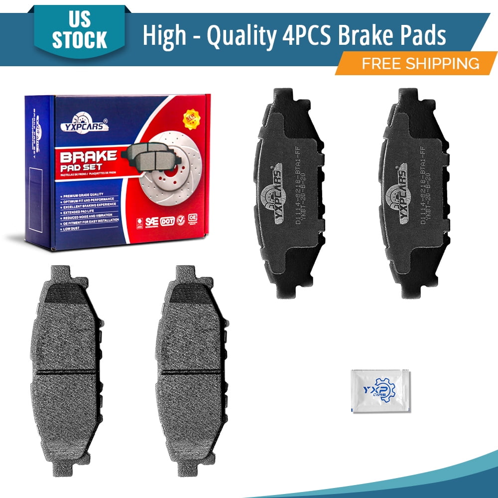 Front & Rear Ceramic Brake Pads Kit For Subaru Forester Impreza Legacy Outback - Foto 5