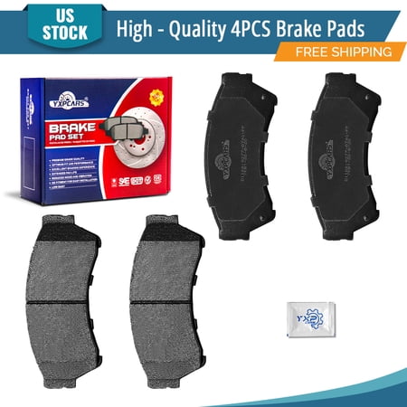 YXPCARS D1164: 4PCS Front Ceramic Brake Pads Set for Mazda 6 Ford Fusion Lincoln MKZ Zephyr Mercury Milan