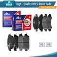 thumbnail image 1 of YXPCARS D1363+D1194: 8PCS Ceramic Brake Pads Front & Rear for Cadillac Escalade/Escalade ESV Chevrolet Suburban 1500 Tahoe GMC Yukon, 1 of 7