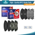 thumbnail image 1 of YXPCARS Front Rear Ceramic Brake Pads (P-1324, P-1879), Brake Pads Set for Lexus RX350 RX350L RX450H RX450HL Toyota Camry Avalon, 1 of 7