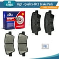thumbnail image 1 of YXPCARS Rear Ceramic Brake Pads (P-1446), Brake Pads Set for Hyundai Sonata Elantra GT Azera Veloster, 1 of 7