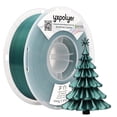 thumbnail image 1 of YXPOLYER PLA Filament 2-Color Silk PLA 3D Printer Filament 1.75mm 1kg, Dual Color Black and Green, 1 of 7
