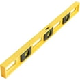 thumbnail image 1 of YXPP 10101 Polystyrene 2 Ft Level, 24 Inch Level Made in the USA, Contractor, Plumber, and Carpenter Tools, Impact Resistant Frame, Three Vials, Accurate to .001 Inch, Won’t Scratch Work Surfaces, 1 of 7