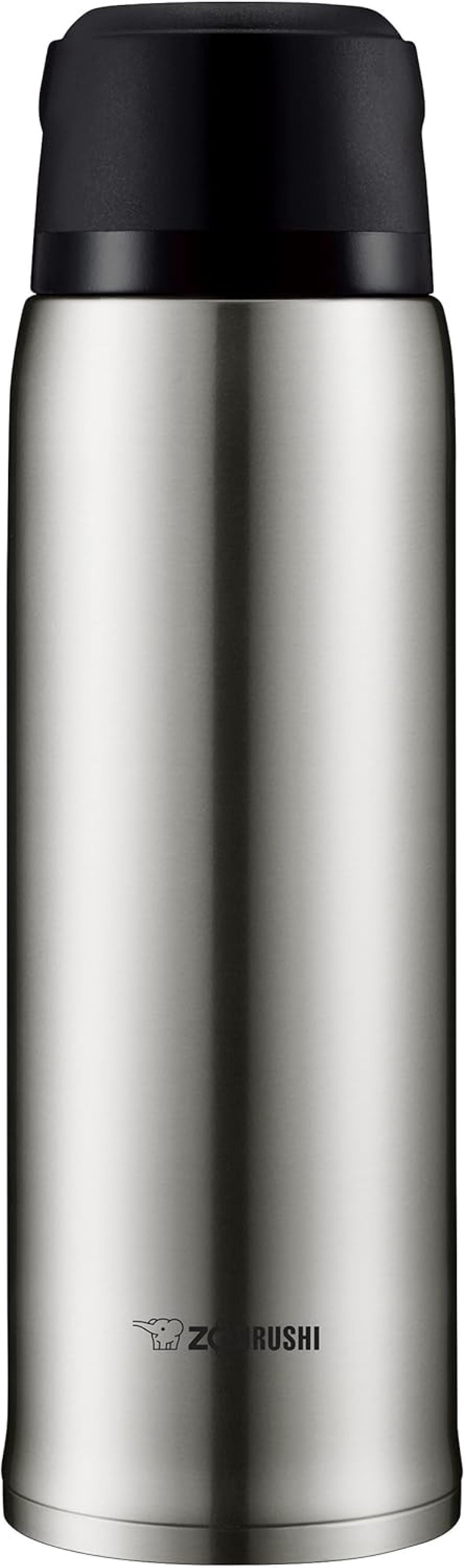 ZOJI Stainless Steel Insulated Bottle Mug - 35 Oz, Double Wall Vacuum, Twist-Off Lid Cup, BPA-Free, Red