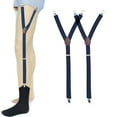 thumbnail image 1 of YXRIJDJ Blue Shirt Stays for Men Sock Shirt Holders, Y-Holders Shirt Garters, Shirt Ttuckers, 1 of 6