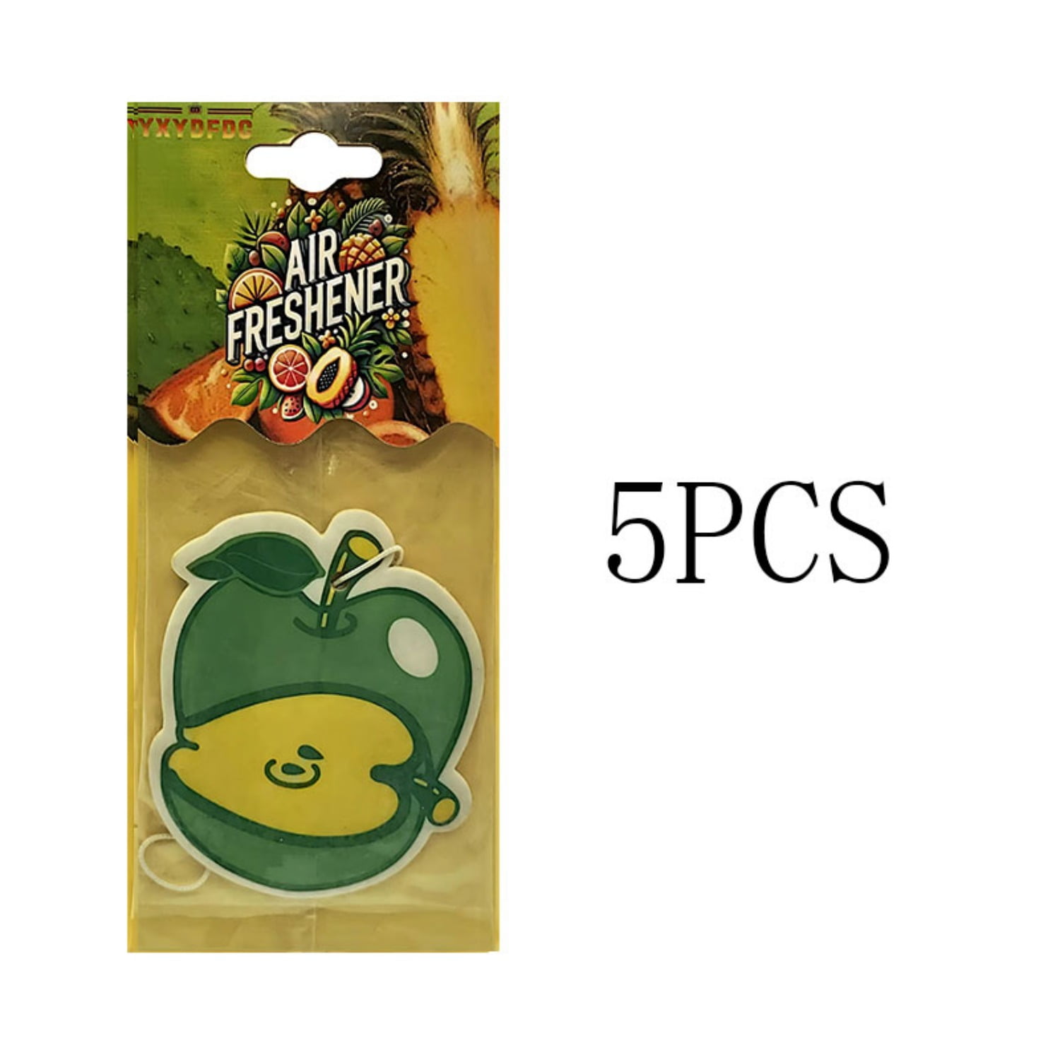 YXYDFDC 5-40Pcs Fruits Car Air Freshener Car Interior Accessories Hanging Paper Home Bathroom Freshener Car Hanging Decoration Vanilla Perfume Natural Scented Tea Paper