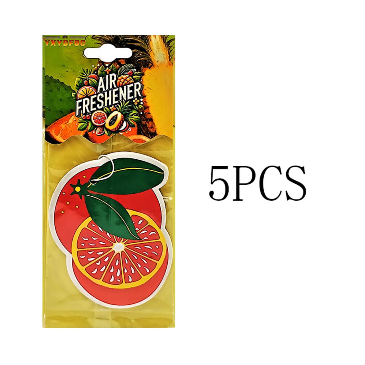 YXYDFDC 5-40Pcs Fruits Car Air Freshener Car Interior Accessories Hanging Paper Home Bathroom Freshener Car Hanging Decoration Vanilla Perfume Natural Scented Tea Paper